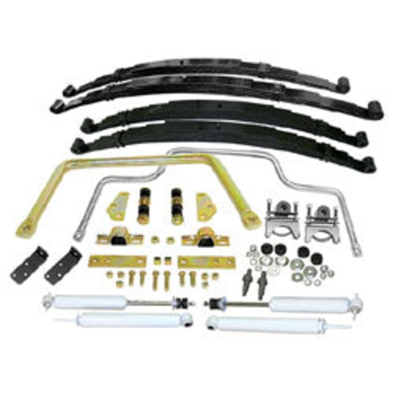 1953-56 Ford F-100 Truck, Stage 2 Suspension Kit, Multi Leaf Springs 1955 2.5″ Front / 3″ Rear