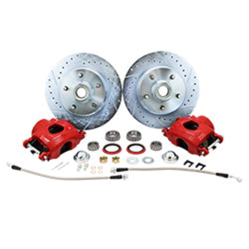 1960-72 Chevy C10, GMC C15 Truck Disc Brake Wheel Component Kit, 5-Lug