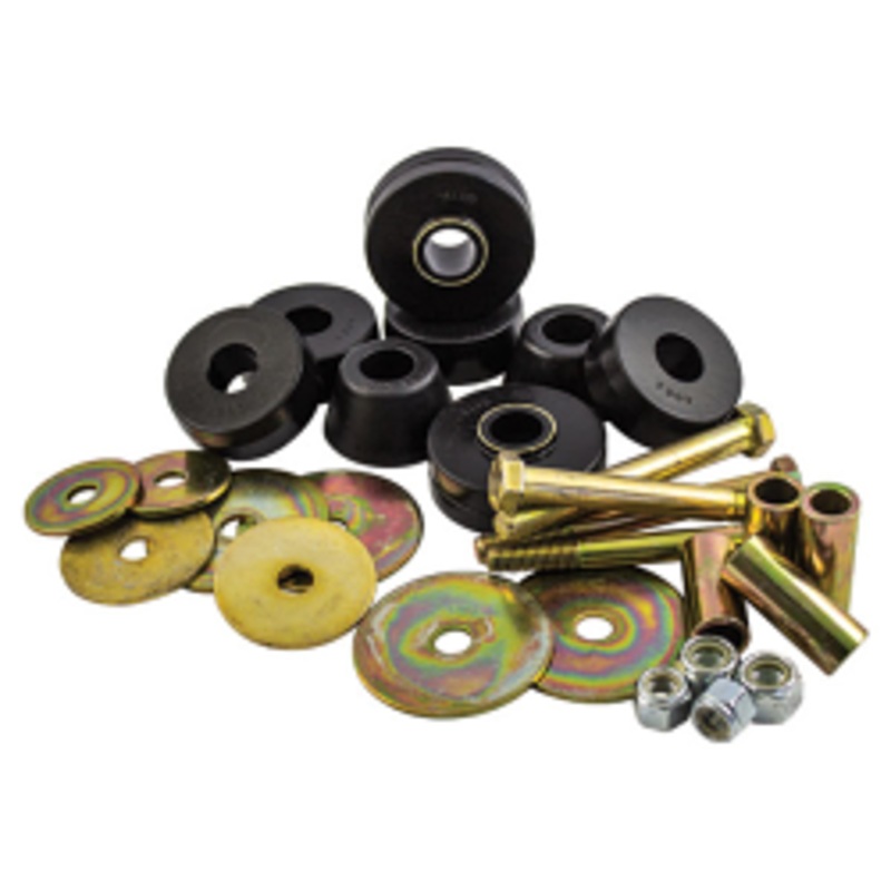 1963-66 Chevy C10, GMC C15 Truck Cab Mount Bushing Kit, Poly Urethane