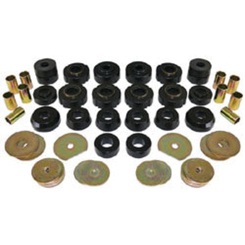 1965-70 Chevy Impala Body Mount Kit, 2 Door Hardtop, Poly Urethane
