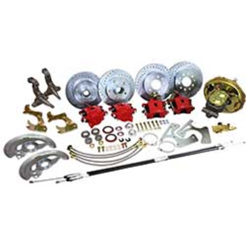 1967-72 Chevy Chevelle 4 Wheel Power Disc Brake Conversion