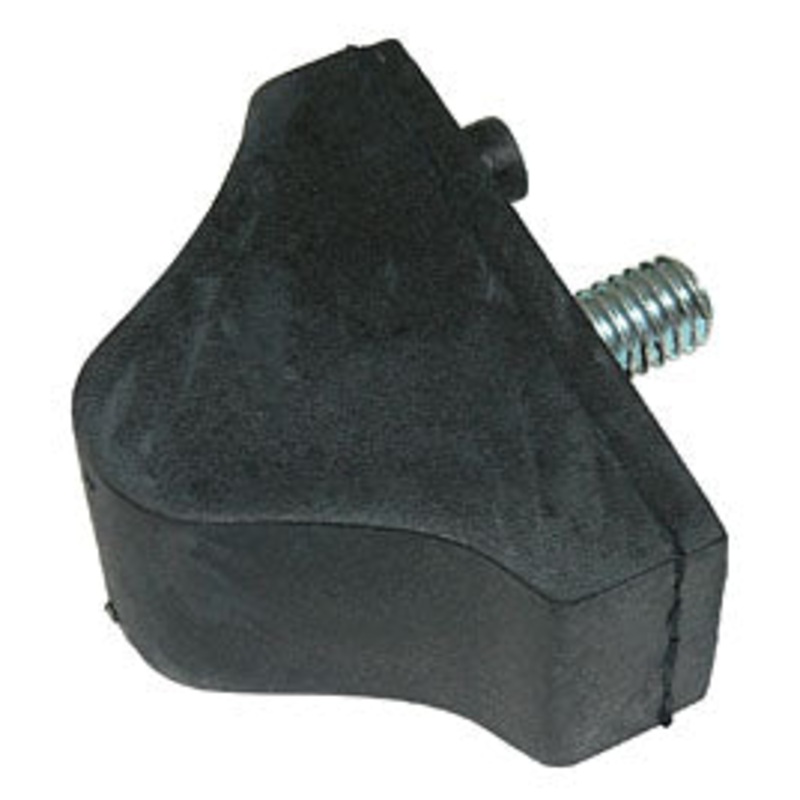 GM Early Style Lower Control Arm Bump Stop, Rubber, Ea