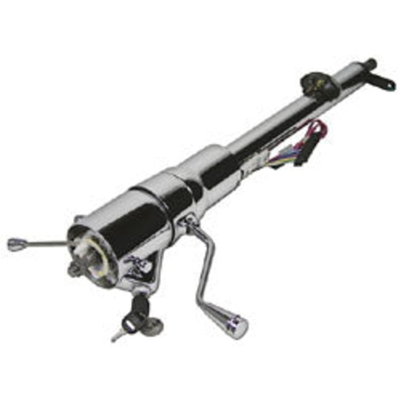 Ididit – 1969-73 Chevy Nova Tilt Steering Column, With Shifter chrome
