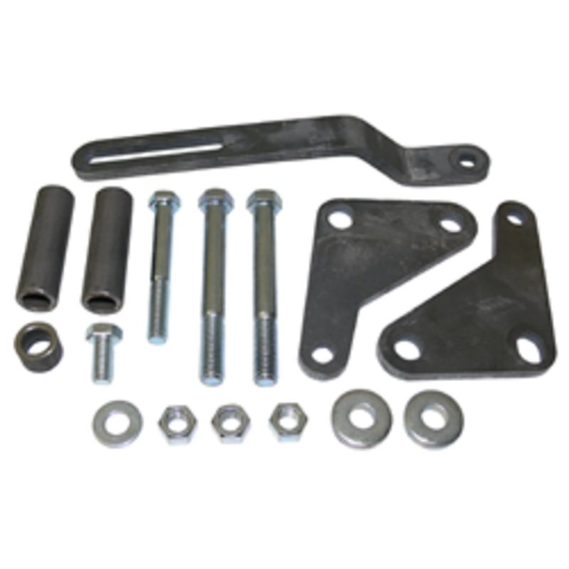 Power Steering Pump Bracket Kit, Big Block Chevy Engine, Plain Steel