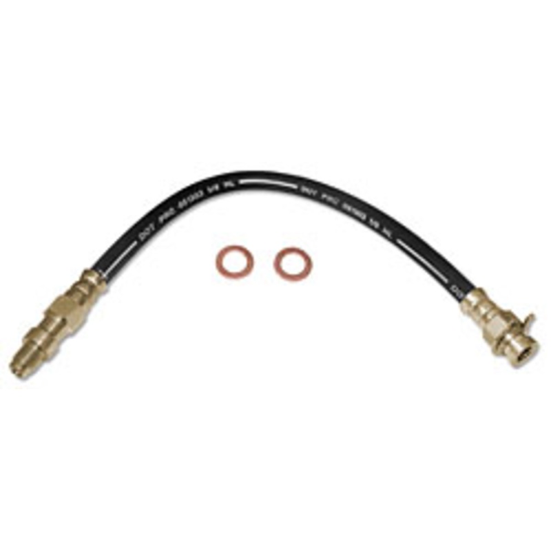 1949-54 Chevy Sedan, Rear Replacement Hydraulic Brake Hose, Drum Brakes (Each) Please Specify Drivers Side