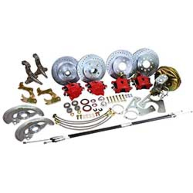 1962-67 Chevy Nova Front and Rear Power Disc Brake Conversion Kit Please Specify Please Specify Please Specify