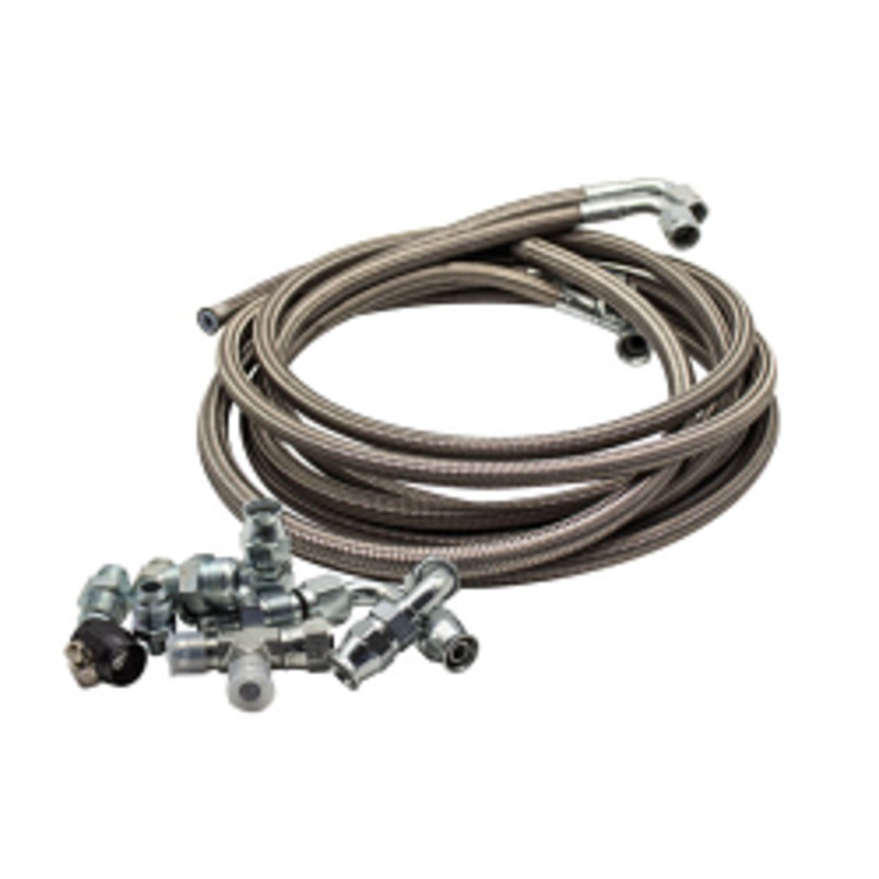 Hydropower Hose Hook Up Kit with Fittings, Stainless Please Specify