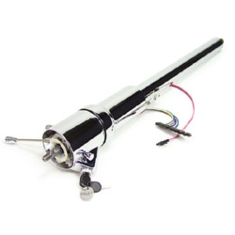 Ididit – 1973-78 Chevy, GMC Truck Steering Column, Tilt Floor Shift, with Ignition, Ididit Please Specify