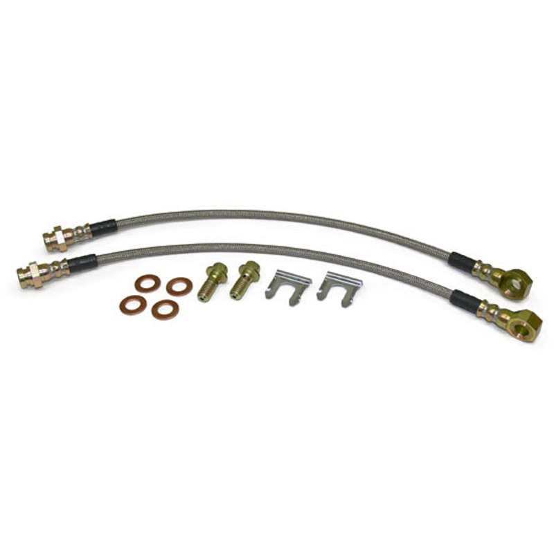 Rear Disc Brake Hose Kit, Stainless Hoses Please Specify