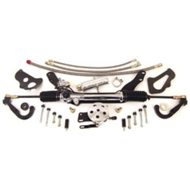 1962-67 Chevy Nova Rack and Pinion Steering Conversion Kit, Power Please Specify Please Specify