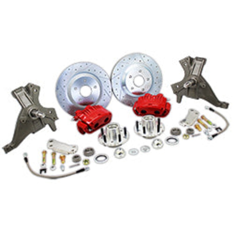 1978-88 GM G-Body, Drop Spindle Disc Brake Conversion Kit, 13″ Rotors, Dual Piston Calipers Please Specify