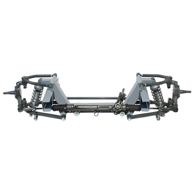 Heidts – 1966-67 Ford Fairlane I.F.S. Suspension Kit, Super Ride 2 IFS Stock height Small Block Wilwood 13″ Drilled Rotors and 6 Piston Red Calipers ($2260.00)