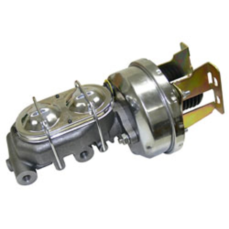 Power Brake Booster, 7″ Single Diaphragm, Chrome