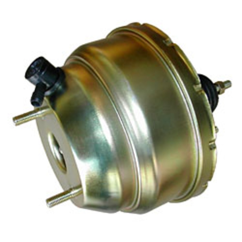 Power Brake Booster, 8″ Dual Diaphragm, Zinc Plated