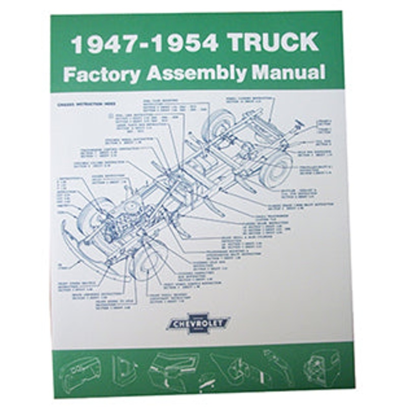 1947-54 Chevy, GMC Truck Factory Assembly Manual
