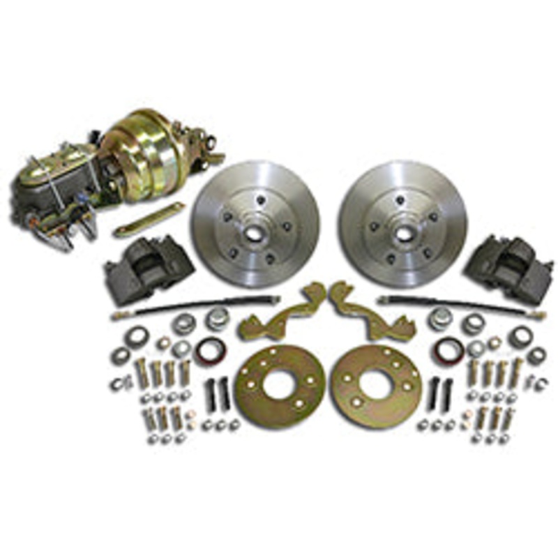 1952-53 Ford Car, Front Power Disc Brake Conversion Kit
