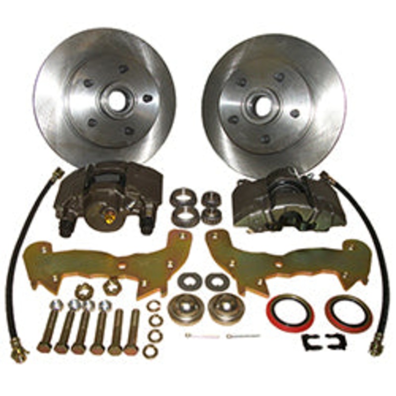 1957-60 Cadillac Front Disc Brake Conversion Kit Yes (XDGS) ($84.65) Yes (SBH10) ($49.00) Black (PC-B2) ($42.86)