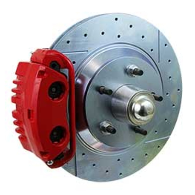 1962-67 Chevy Nova Big Brake Conversion Kit, 13″ Rotors, 2″ Drop Spindles Please Specify