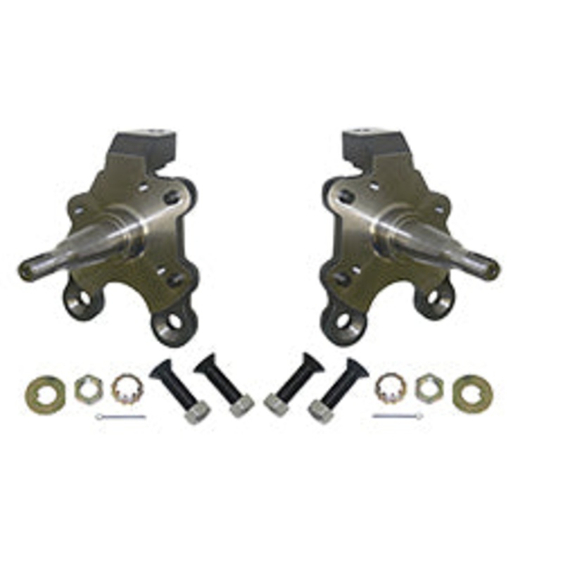 1962-76 Mopar A, B & E Body 2″ Drop Spindles, Set
