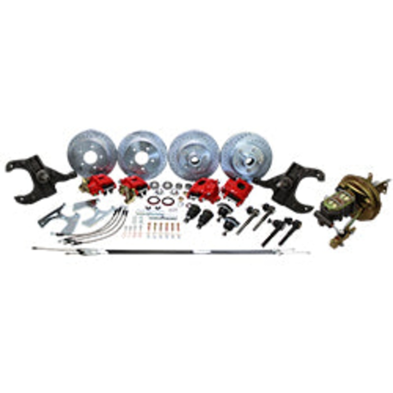 1963-66 Chevy,GMC C10 Front and Rear Power Disc Brake Conversion