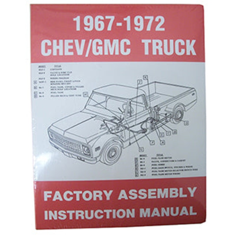 1967-72 Chevy, GMC Truck Factory Assembly Manual