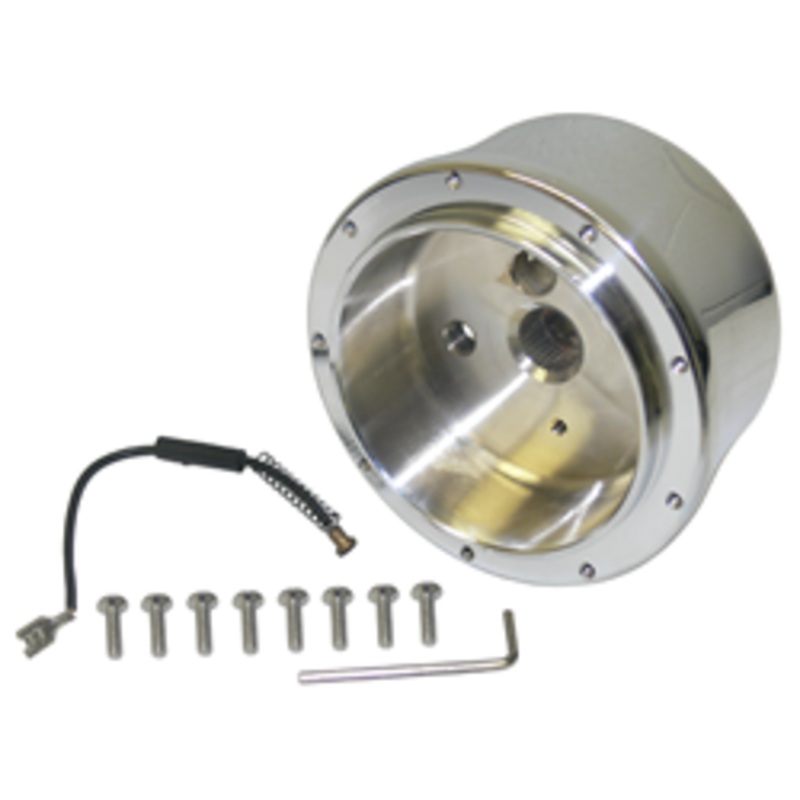 Chrome steering Wheel Adapter for GM style Column