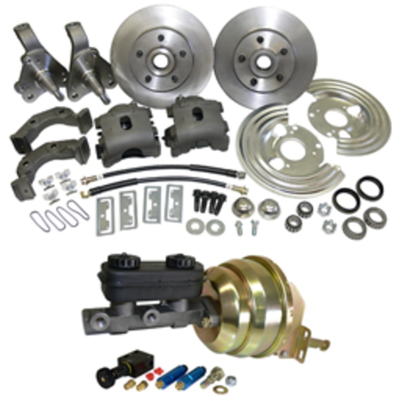 Mopar Disc Brake Conversion Kit, Fits 1962-74 Plymouth and Dodge Cars