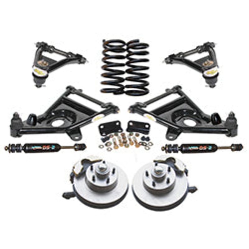 1949-53 Ford Custom Stage 3 Tubular Control Arm Suspension Kit Specify Coils 1952-53