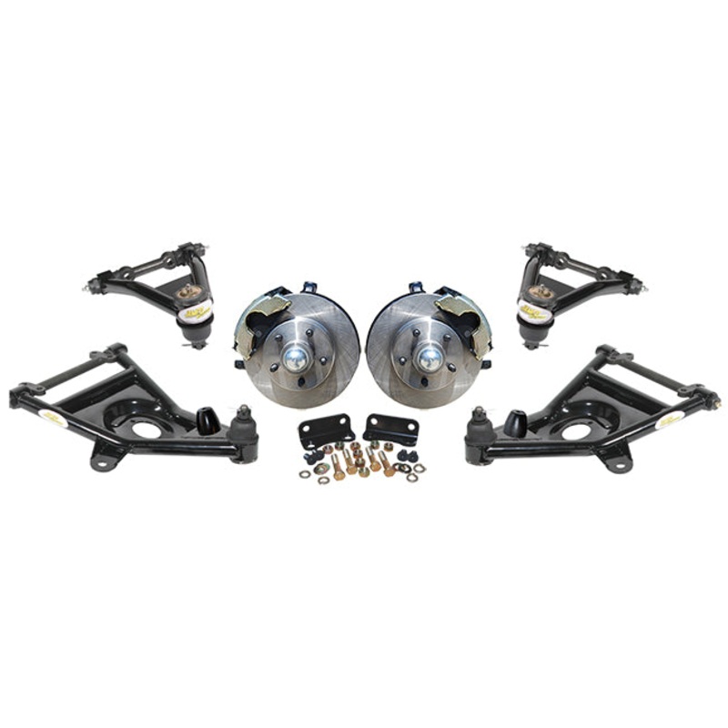1952-53 Mercury Stage 2 Tubular Control Arm Suspension Kit