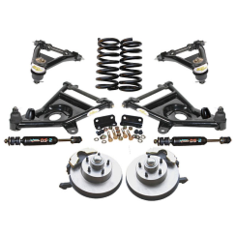 1952-53 Mercury Stage 3 Tubular Control Arm Suspension Kit Specify Coils