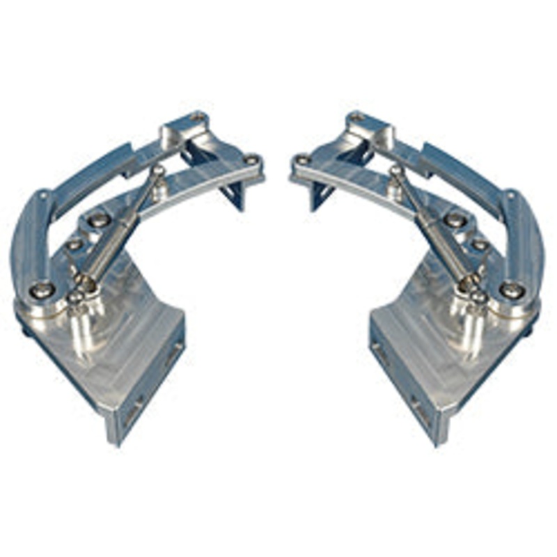 1955-57 Chevy, GMC Truck 3100 Billet Aluminum Hood Hinge Set Polished