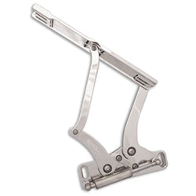 1966-67 Chevy Nova Billet Aluminum Hood Hinge Set Polished