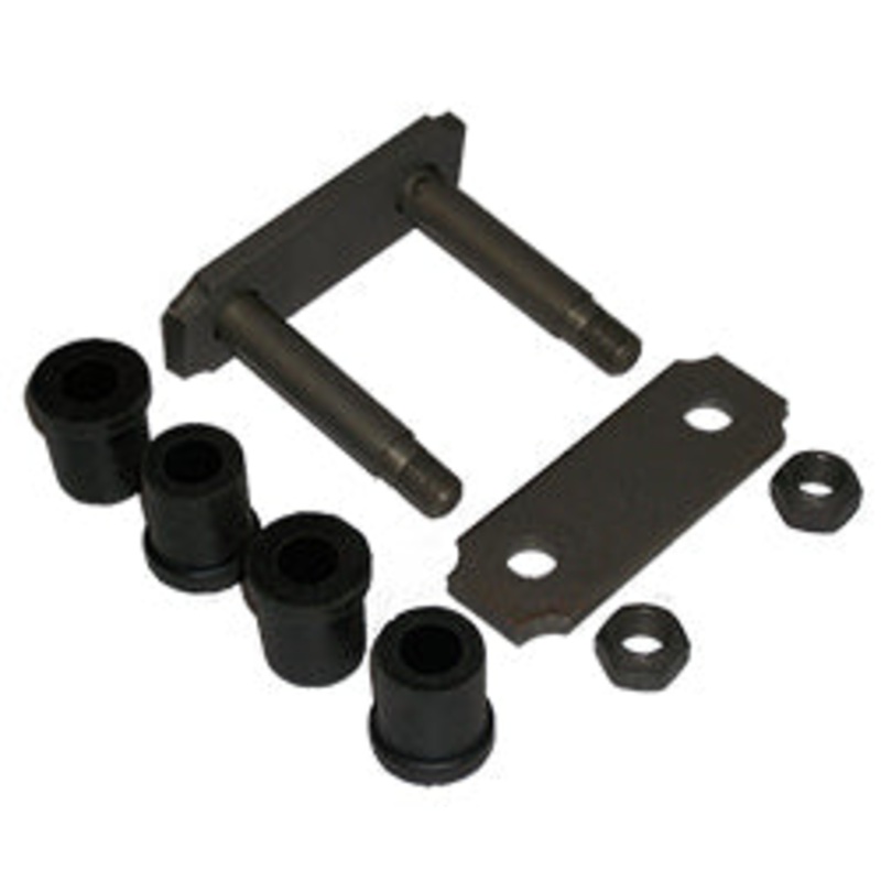 1949-54 Chevy Belair, Fleetline Rear Leaf Spring Shackle Kit, Ea
