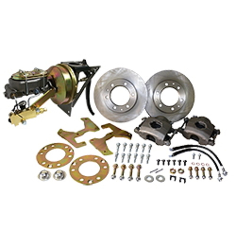 1954-55 Chevy, GMC Truck Power Disc Brake Conversion Kit, 6 x 5.5″ Bolt Pattern