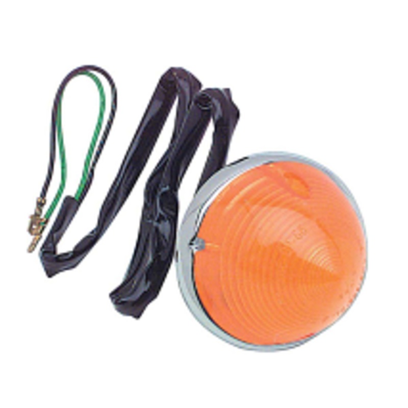 1955-57 Chevy Truck Parking Lamp Assembly, 12 Volt, Amber Lens