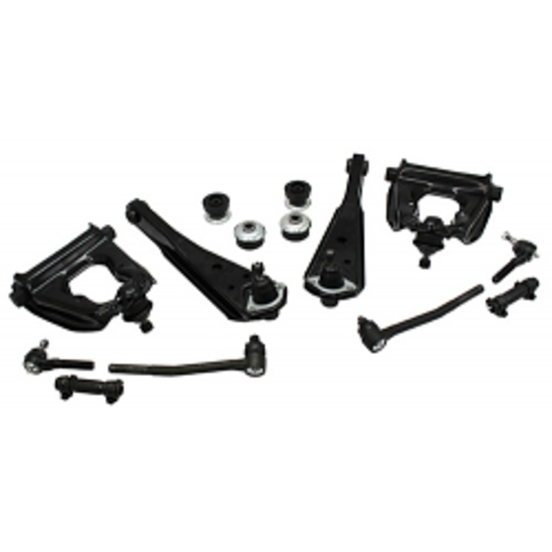 1964-66 Ford Mustang Front Suspension Rebuild Kit, Rubber Bushings V-8, Power Brakes
