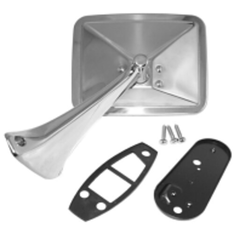 1970-72 Chevy & GMC Exterior Door Mirror Kit Driver Side