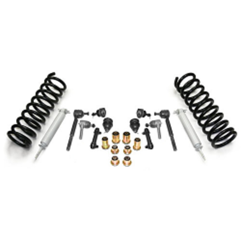 1980-81 Chevy Camaro Front Suspension Rebuild Kit, Super Deluxe Polyurethane 1.5″ Drop