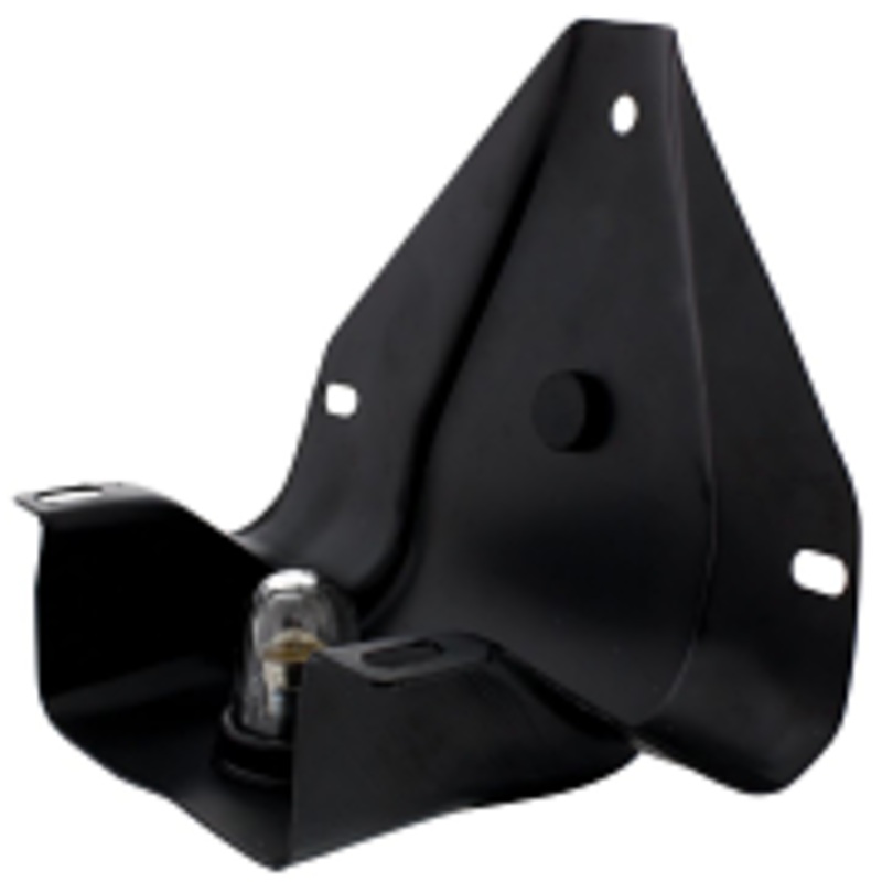 1958-66 Chevy /GMC Rear License Plate Bracket, Black