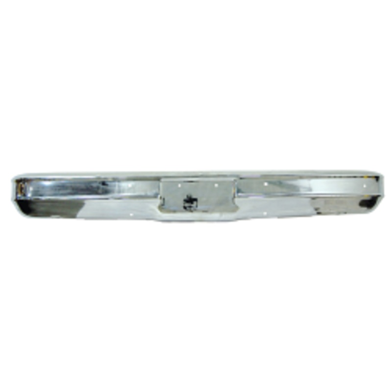 1973-80 Chevy & GMC Truck Front Bumper, Chrome, No Impact Strip Holes
