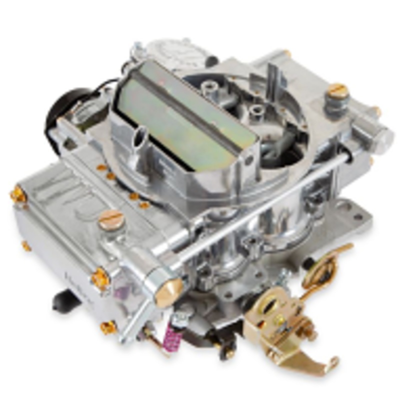 Holley Classic 650 CFM Carburetor, Spreadbore Quadrajet Style, Polished Aluminum