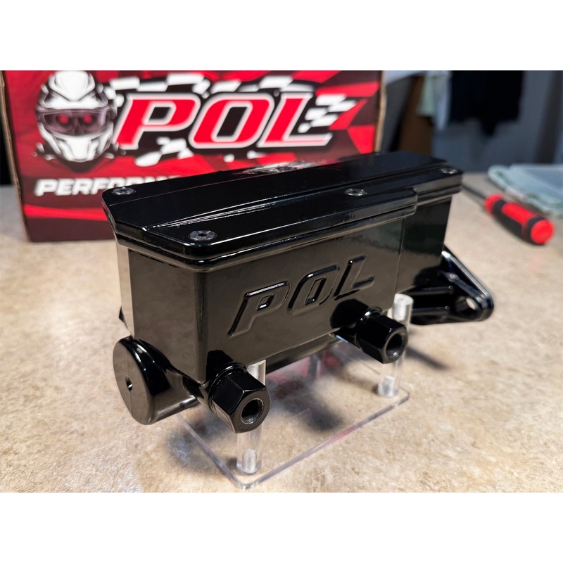 Performance Online Master Cylinder, Aluminum Tandem Chamber, Disc Brake Conversion Please Specify