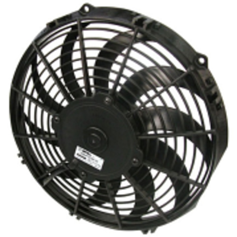SPAL Electric Fan, 10″ Low Profile, Curved Blade