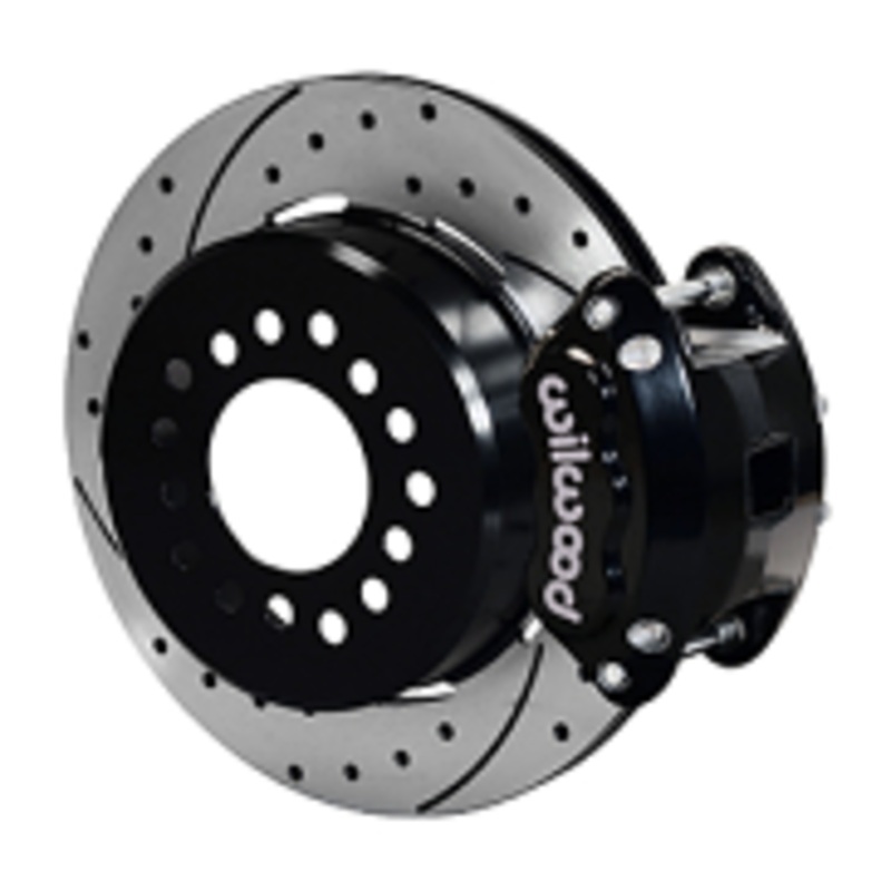 Wilwood – Rear Disc Brake Conversion with Parking Brake, Ford 9″ w/ Big Torino Flange Please Specify