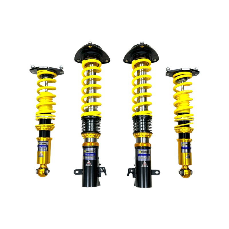Dynamic Pro Gravel Rally Coilovers – Mitsubishi Lancer Evolution I / II / III 1992-1996 Hardened Rubber Solid Aluminum