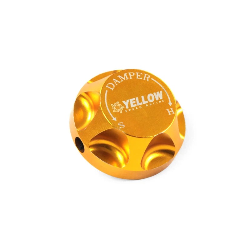 Yellow Speed Racing Replacement Damping Knob – Inverted Damper Models Single