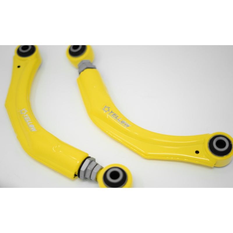 Yellow Speed Racing Adjustable Rear Camber Arms – 2017+ Hyundai Elantra Sport / 2019+ Veloster (+Multiple Fitments)