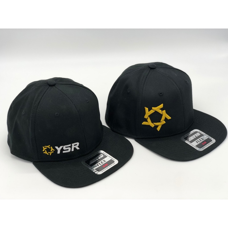 Yellow Speed Racing USA FlexFit Hat Y Circle Small / Medium (6 7/8 – 7 1/4)