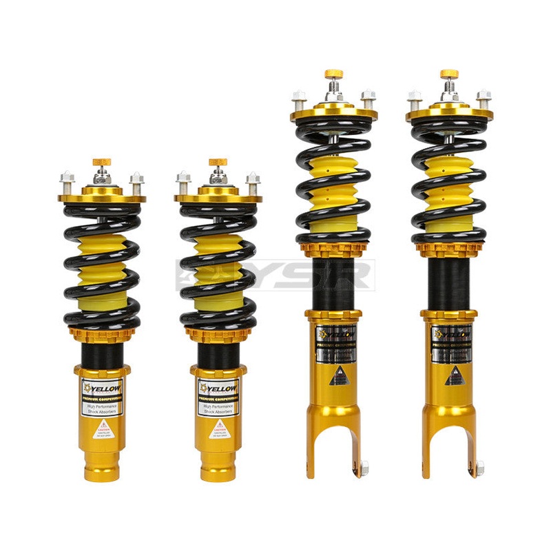 Premium Competition Coilovers – Acura Integra 1994-2001 (DC2) Eyelet Solid Aluminum Solid Aluminum