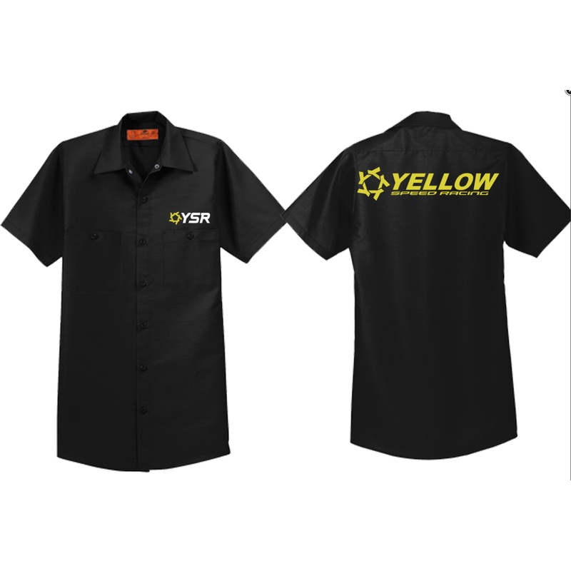 YSR Industrial Button Up Pit Crew Shirt Small